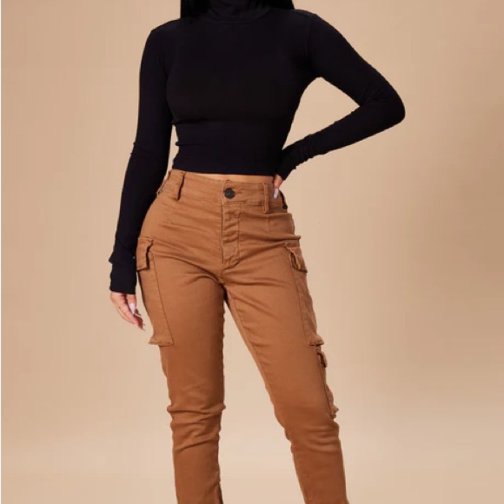 Tan Cargo Pants